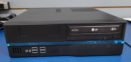 Black custom desktop computer - desktop,