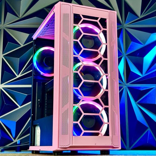 Custom pink gaming intel - gaming,