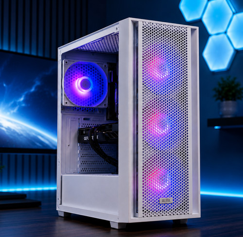 White gaming intel 4770 - i7,