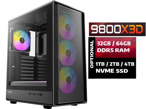 Amd ryzen 9800x3d 64gb - ryzen,