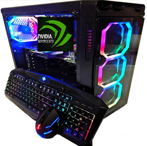 Custom gaming desktop pc - desktop,