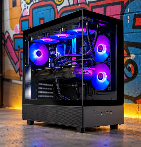 Argb gaming desktop - gaming, 5500